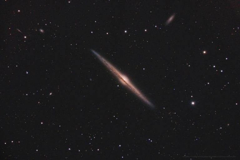 NGC 4565: Galaxy on Edge