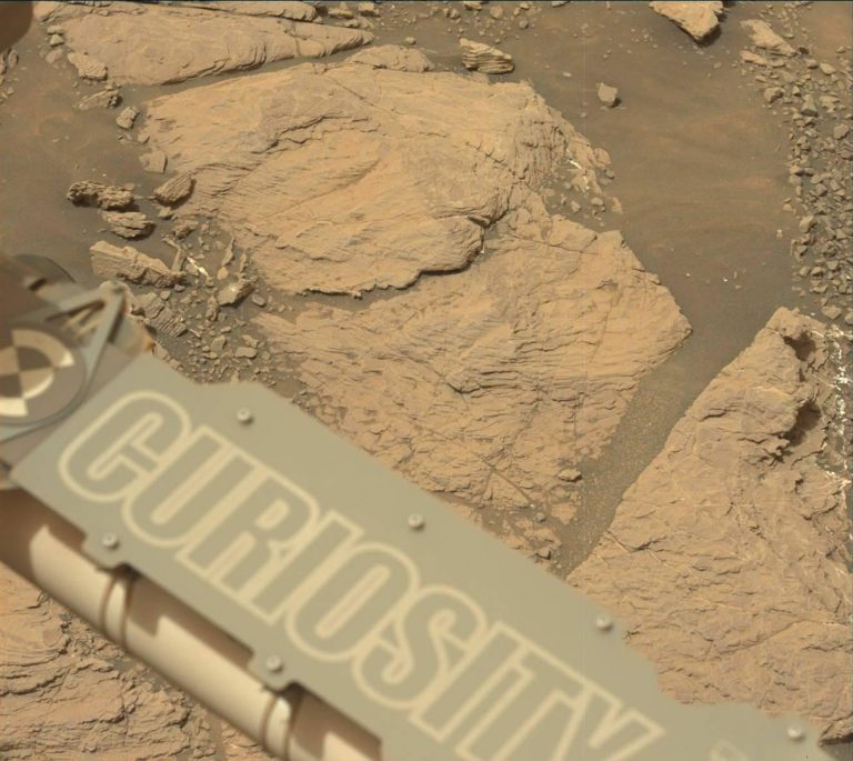 Curiosity Drives Over a New Kind of Terrain