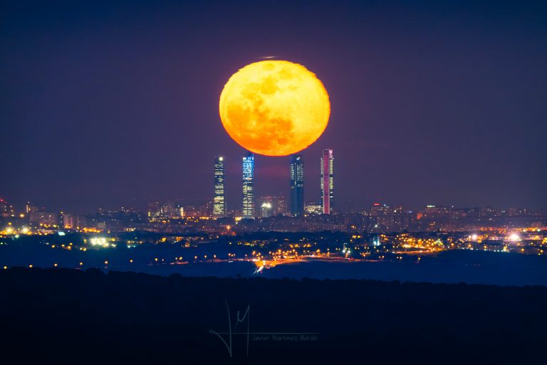 Four Towers and the Equinox Moon