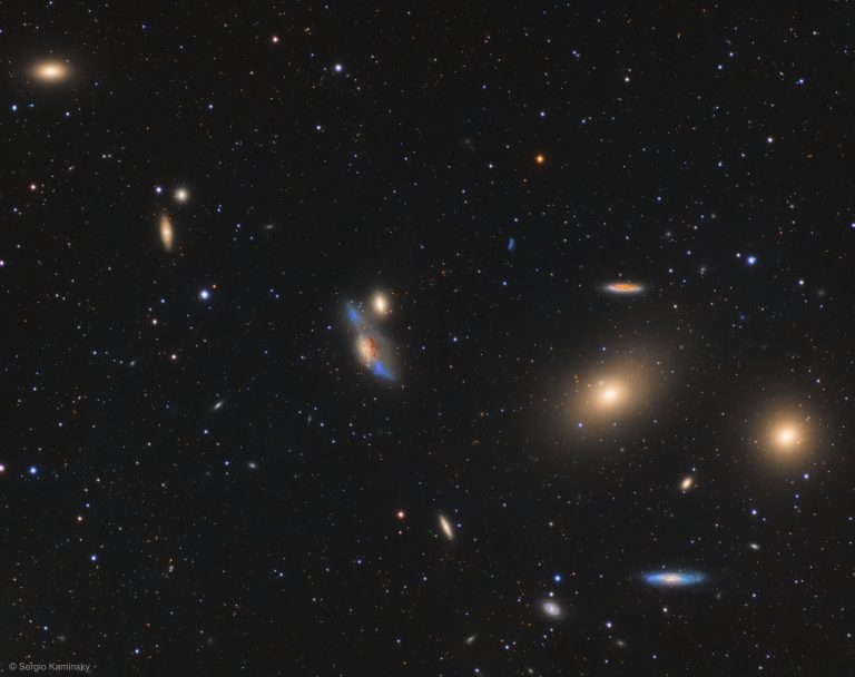 Markarian’s Chain of Galaxies