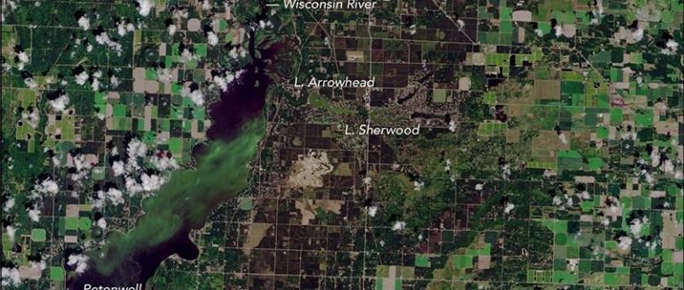 NASA帮助预警湖泊、水库中 有害藻类爆发