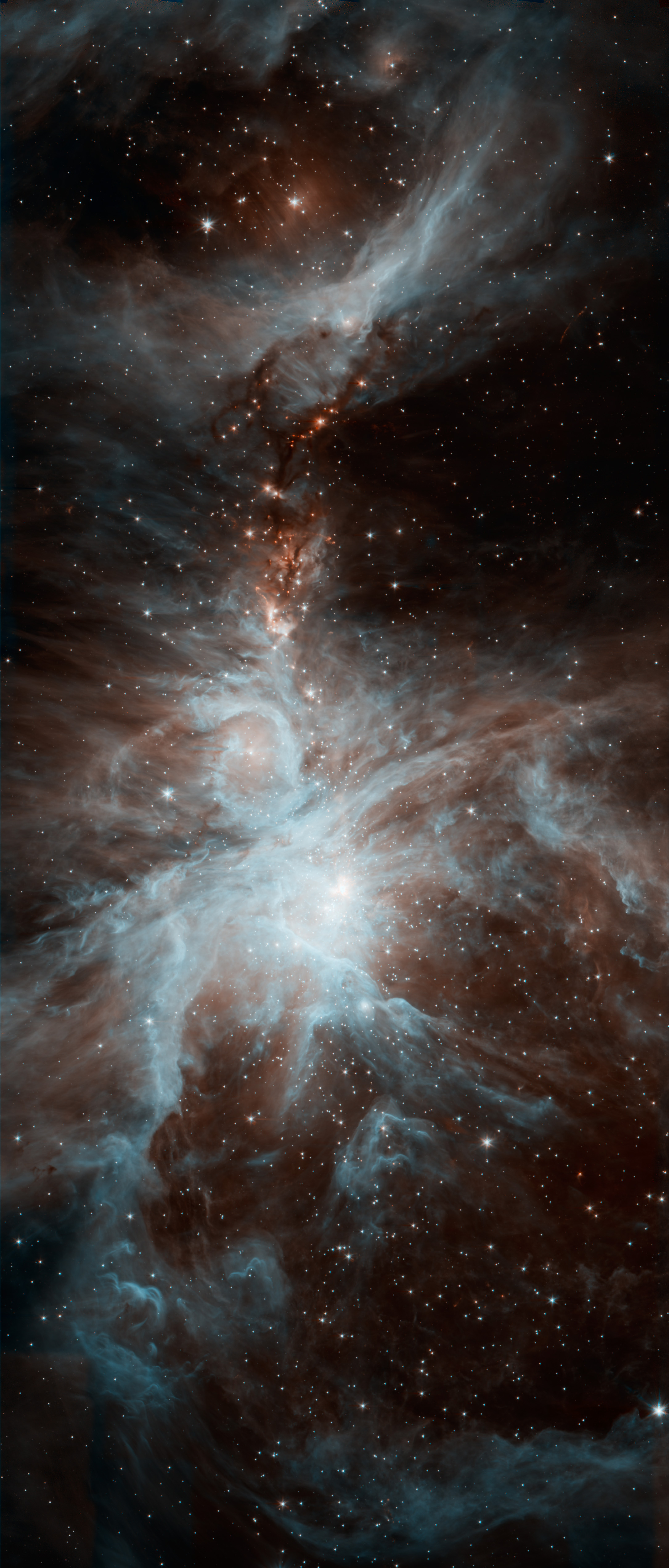 斯皮策望远镜拍摄的猎户座大星云