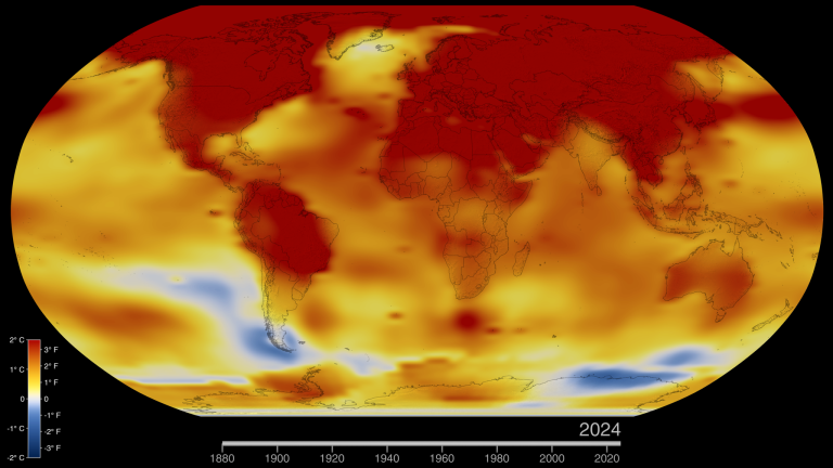 气温上升: NASA确认2024年为有记录以来最热年份